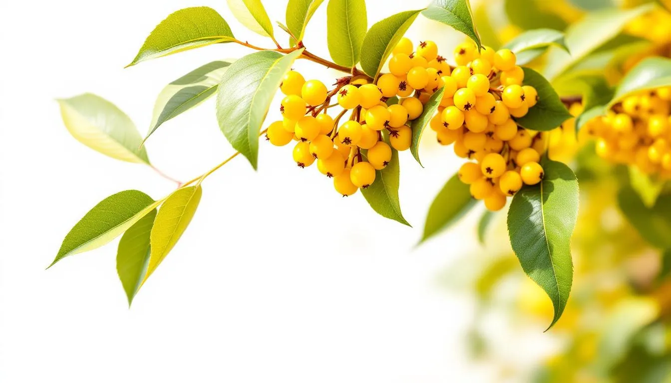 Vibrant barberry plant, the natural source of berberine alkaloid